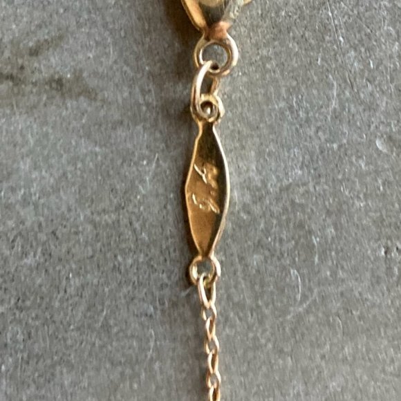 Jacquie Aiche 14K Gold Pave Diamond Necklace - Picture 3 of 4